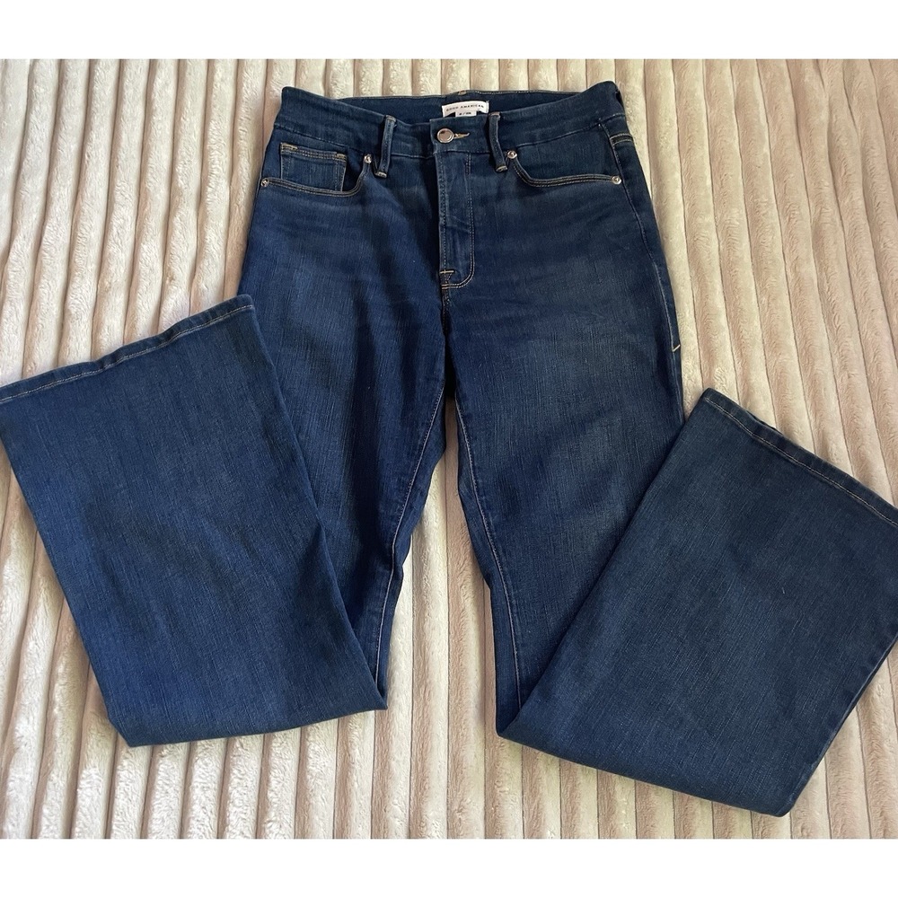 Good American Women's Flare Jeans - Size 6/28
